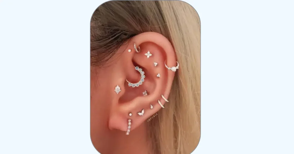 types of ear piercings