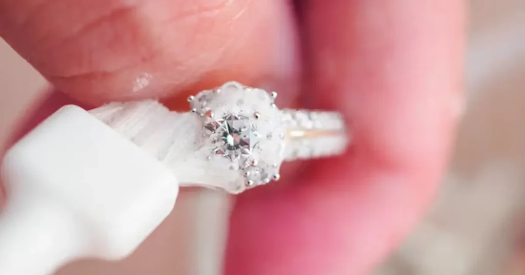 how to clean a sterling silver ring