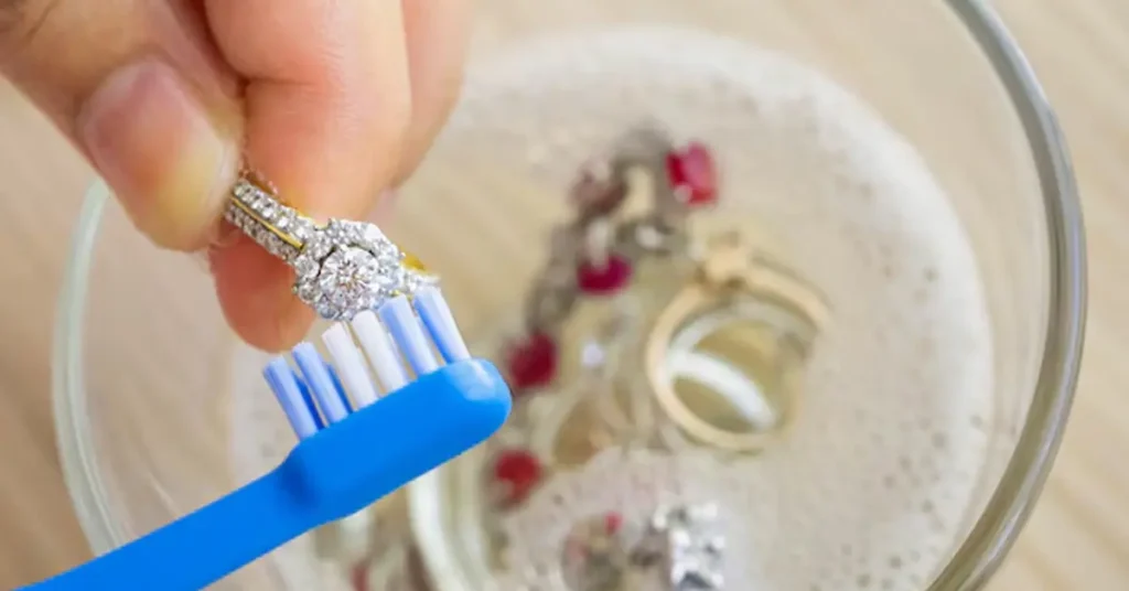 how to clean sterling silver ring