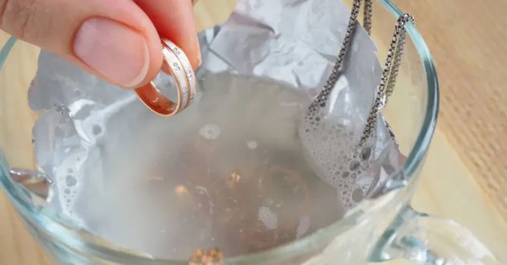 natural gold jewellery cleaner
