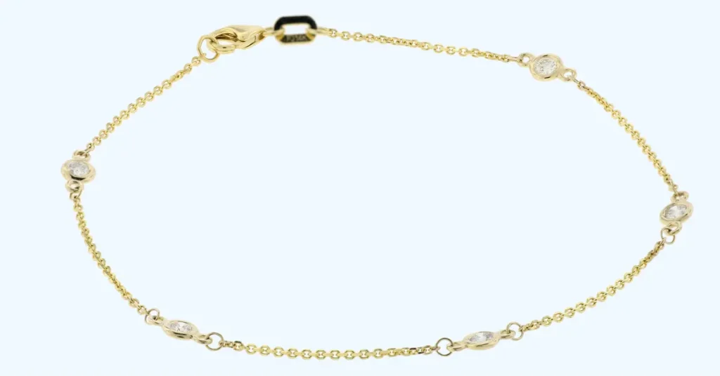 permanent gold brecelet