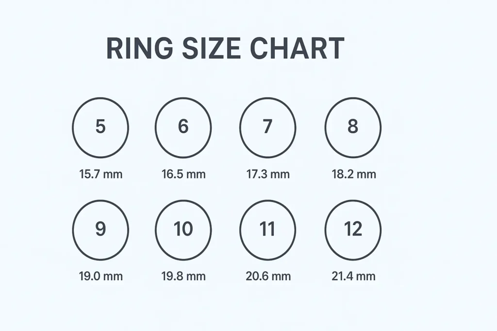 ring size chart