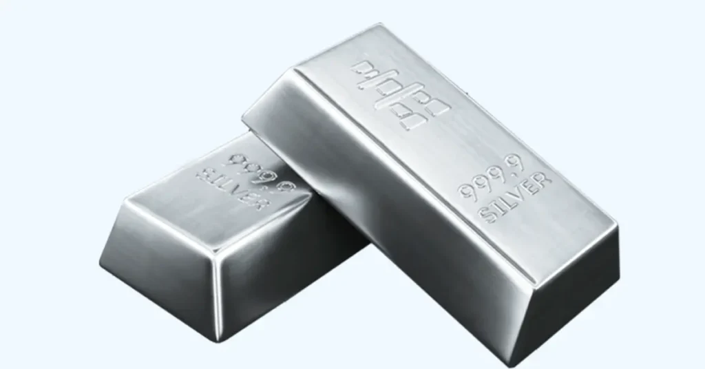 pure silver bricks